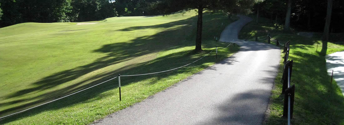 Golf Cart Path Asphalt Installer Wisconsin Dells