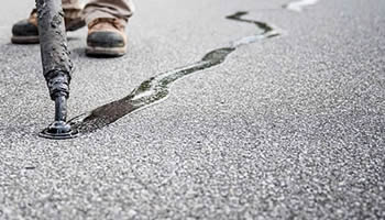 Asphalt Crack Filling Services Wisconsin